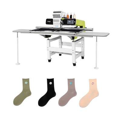 Garment Shops Brother Type Multi Function Embroidery Machine Single Head Home Use Sock Embroidery Machine With Competitive Price